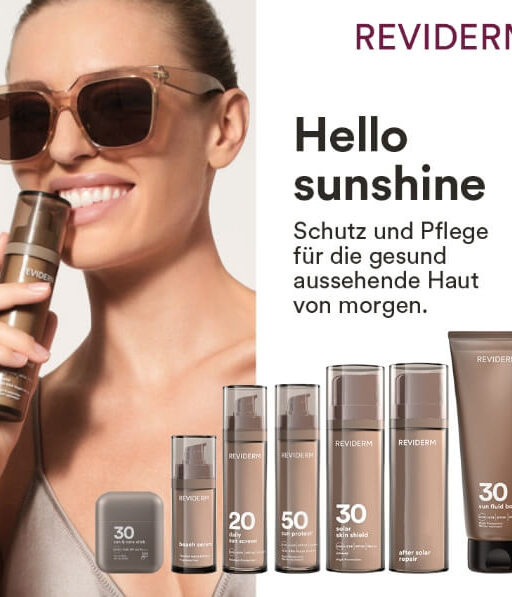 Strahlende Haut im Sommer: Die REVIDERM Sonnenpflege  für gesunden Schutz und natürliche Bräune